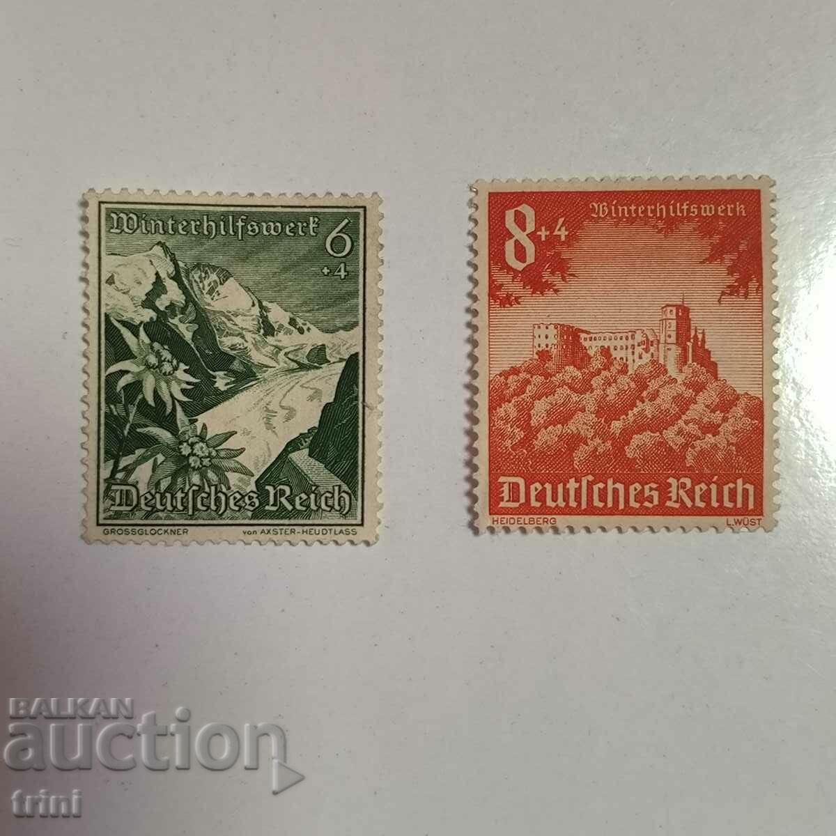 Германия Райх 1938 година Благотворителни марки