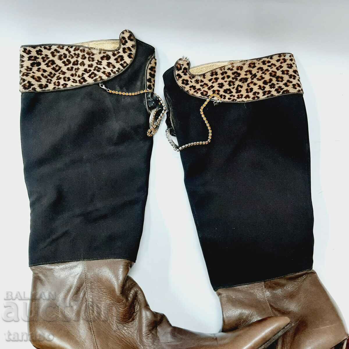 Дамски ботуши Vero Cuoio, шпиц №37(7.1) - 5 Дамски ботуши Vero Cuoio, шпиц №37(7.1) - 5