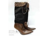 Women's boots Vero Cuoio, pointed toe #37(7.1)
