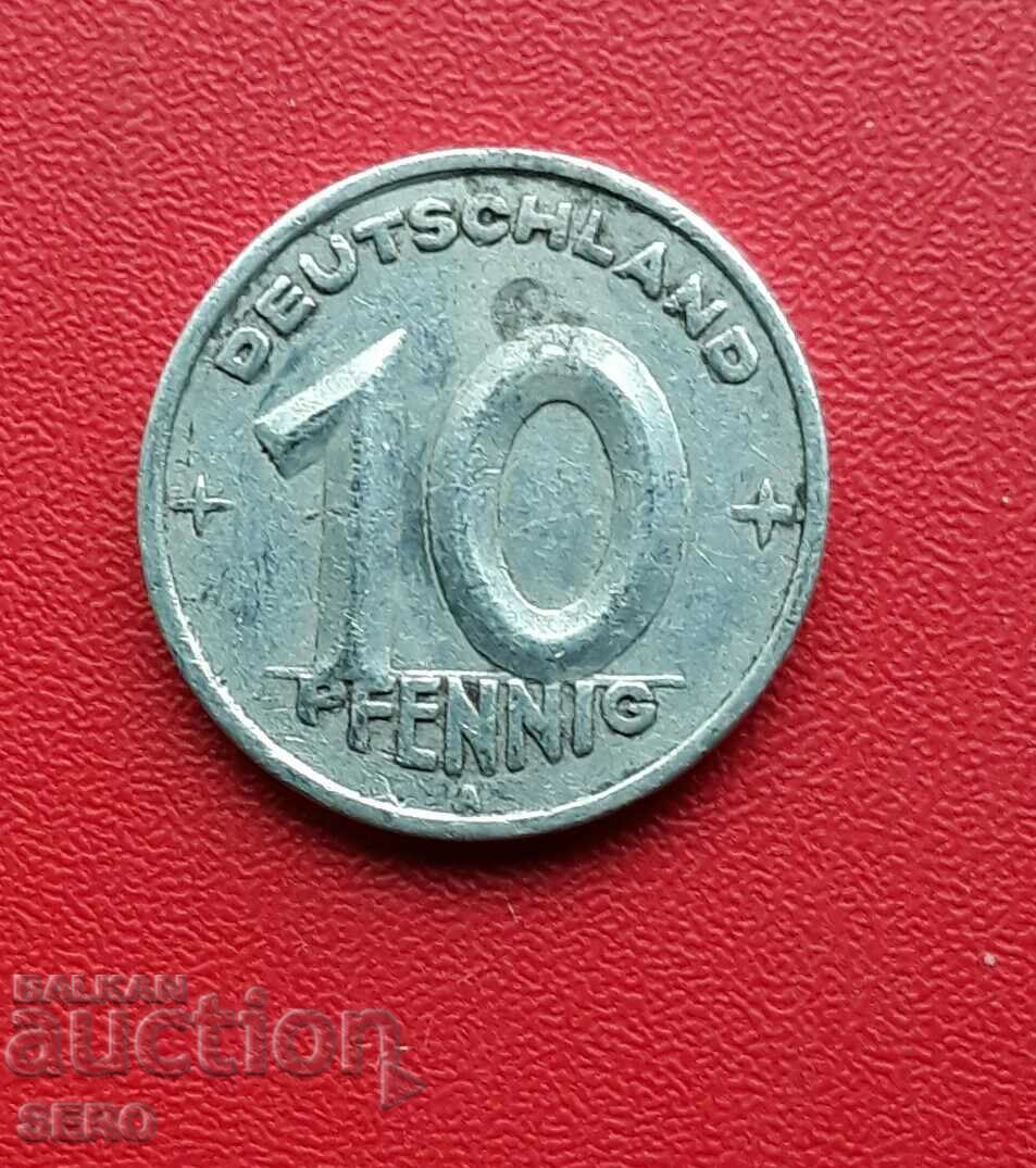 Germany-GDR-10 Pfennig 1948 A-Berlin