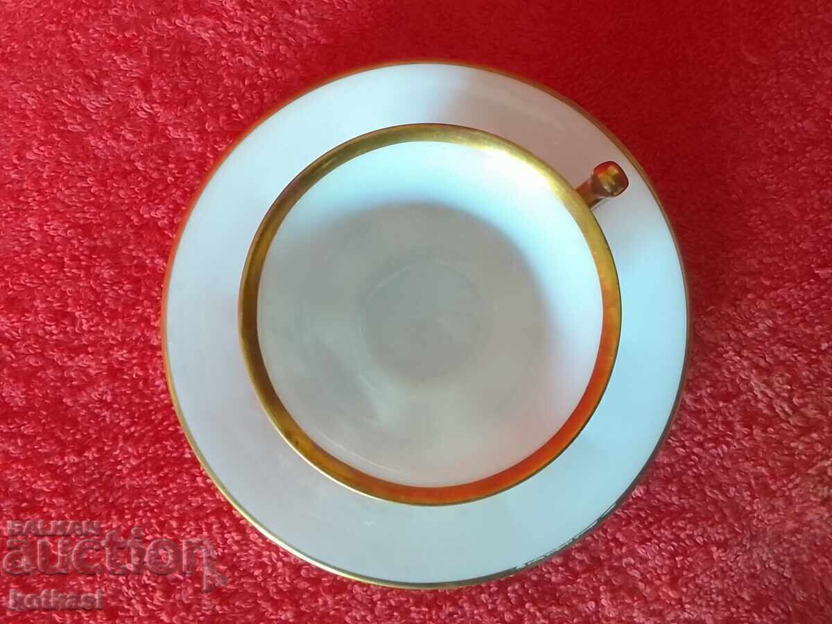 Old porcelain Mocha set cup plate gilding Rosenthal - 7 Old porcelain Mocha set cup plate gilding Rosenthal - 7