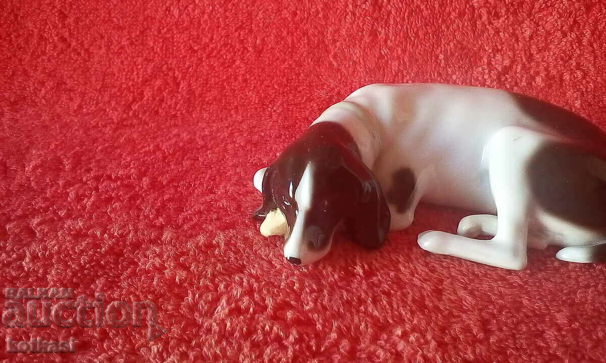 Доставка на Стара порцеланова фигура на Куче маркирано Германия Germany Доставка на Стара порцеланова фигура на Куче маркирано Германия Germany