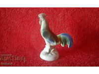 Old porcelain figurine of Rooster Germany hot stamp
