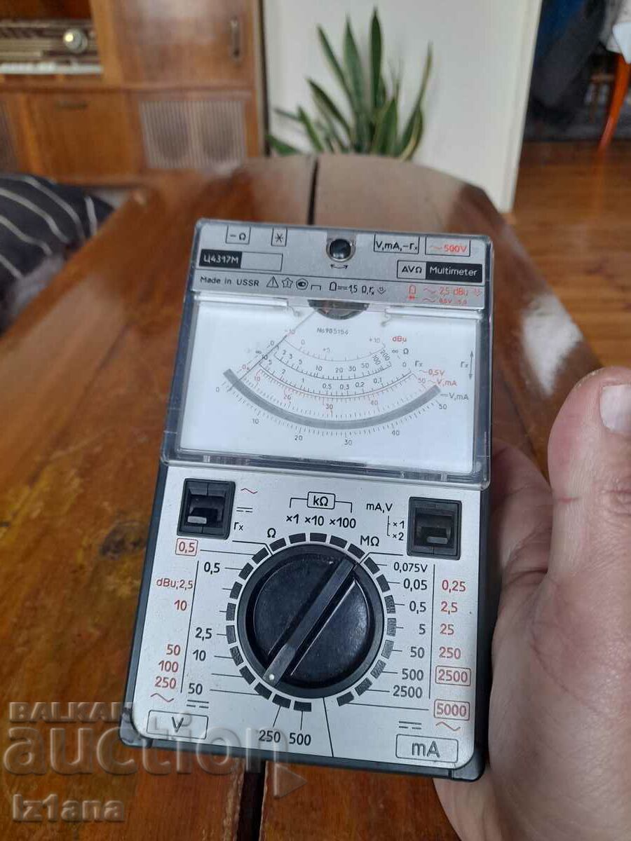 Auction  Old Ts4317M multimeter