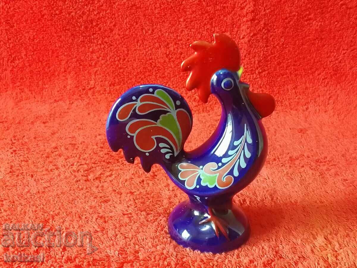 Delivery of Old porcelain figure Rooster Cobalt Goebel Germany Germans Delivery of Old porcelain figure Rooster Cobalt Goebel Germany Germans