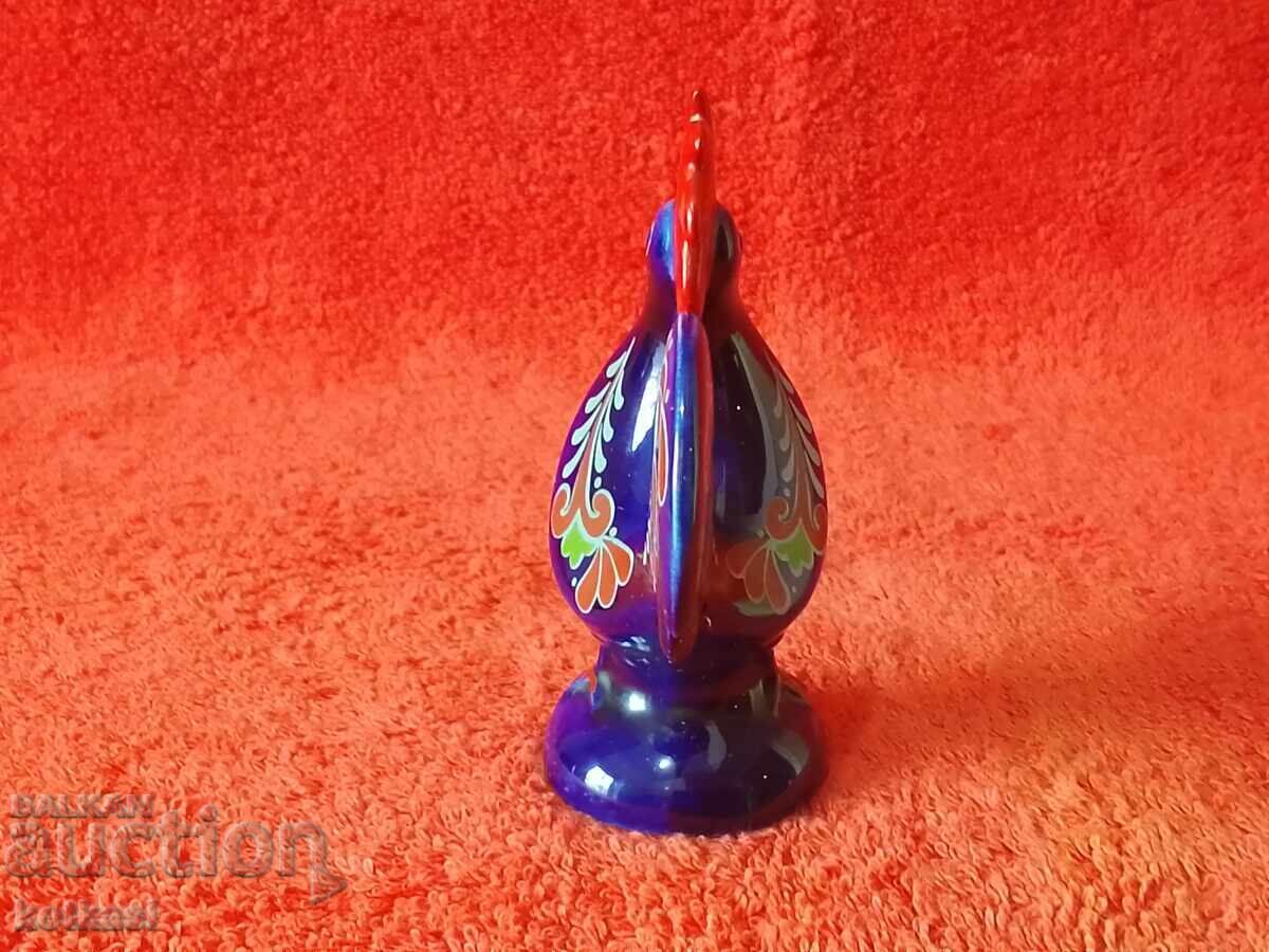 Old porcelain figure Rooster Cobalt Goebel Germany Germans - 5 Old porcelain figure Rooster Cobalt Goebel Germany Germans - 5