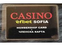 CASINO efbet SOFIA MEMBERSHIP CARD MEMBERSHIP CARD