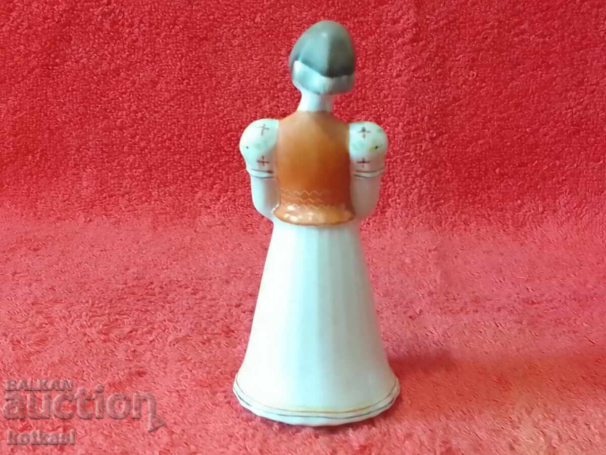 Δημοπρασία Παλιά πορσελάνινη φιγούρα γυναίκας Ουγγαρίας, με σήμανση
