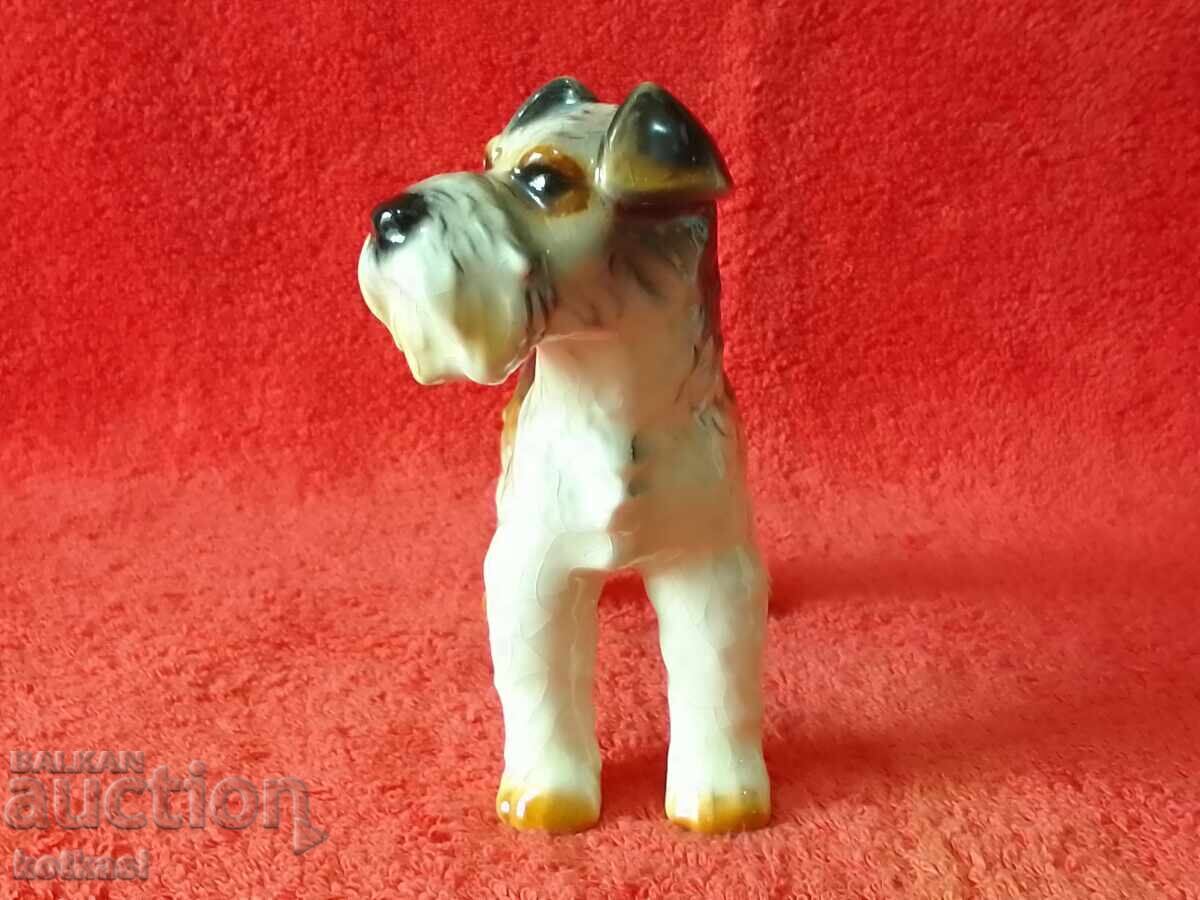 Auction Old porcelain figure Welsh Terrier marked Goebel Germany Auction Old porcelain figure Welsh Terrier marked Goebel Germany