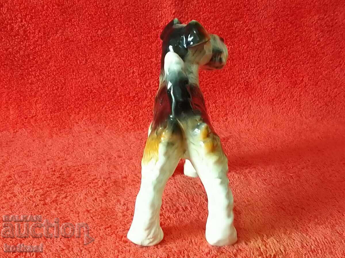 Old porcelain figure Welsh Terrier marked Goebel Germany - 6 Old porcelain figure Welsh Terrier marked Goebel Germany - 6