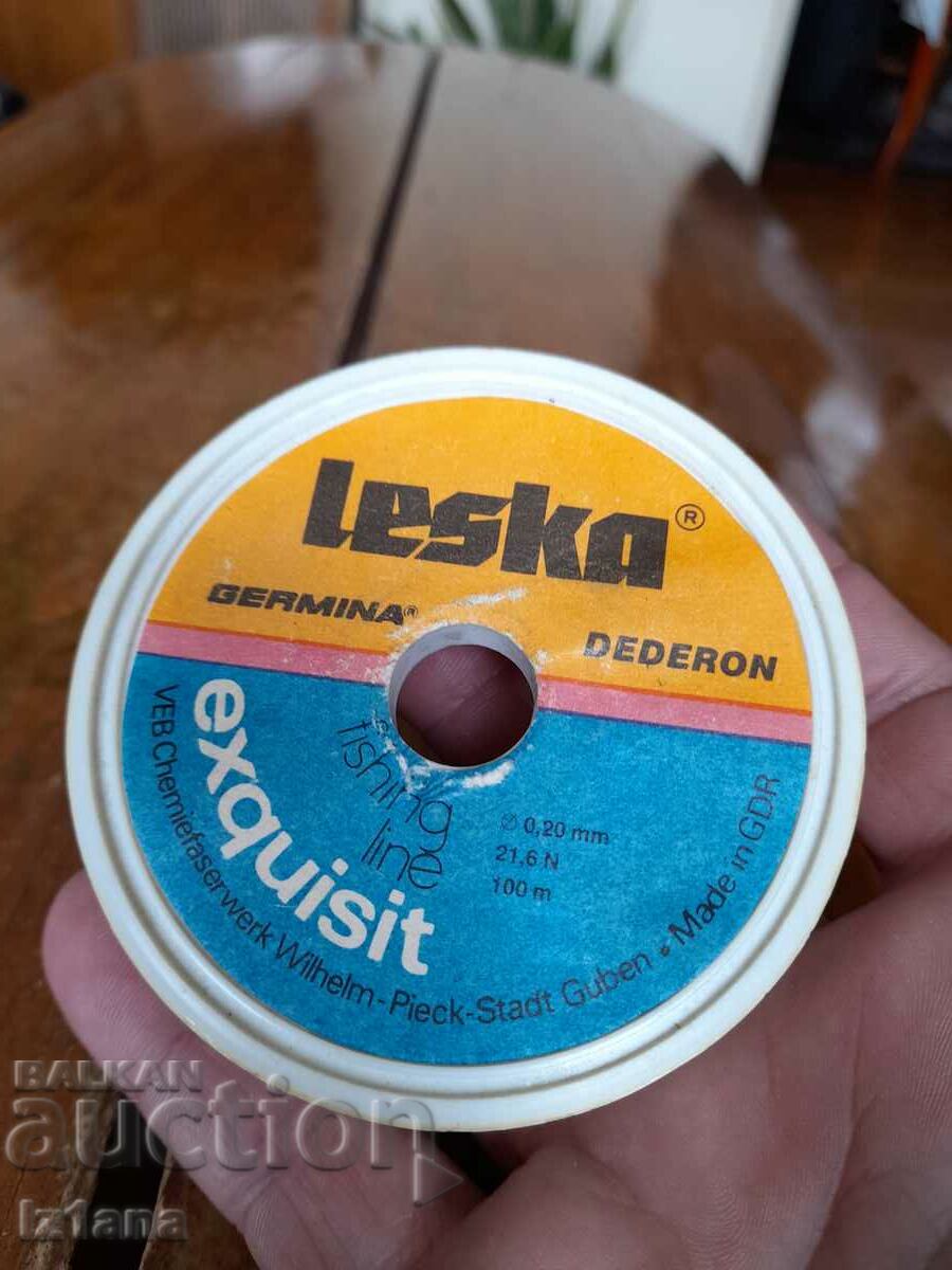 Germina Leska old fishing line with price 10.00 BGN | € 5.11 Germina Leska old fishing line with price 10.00 BGN | € 5.11