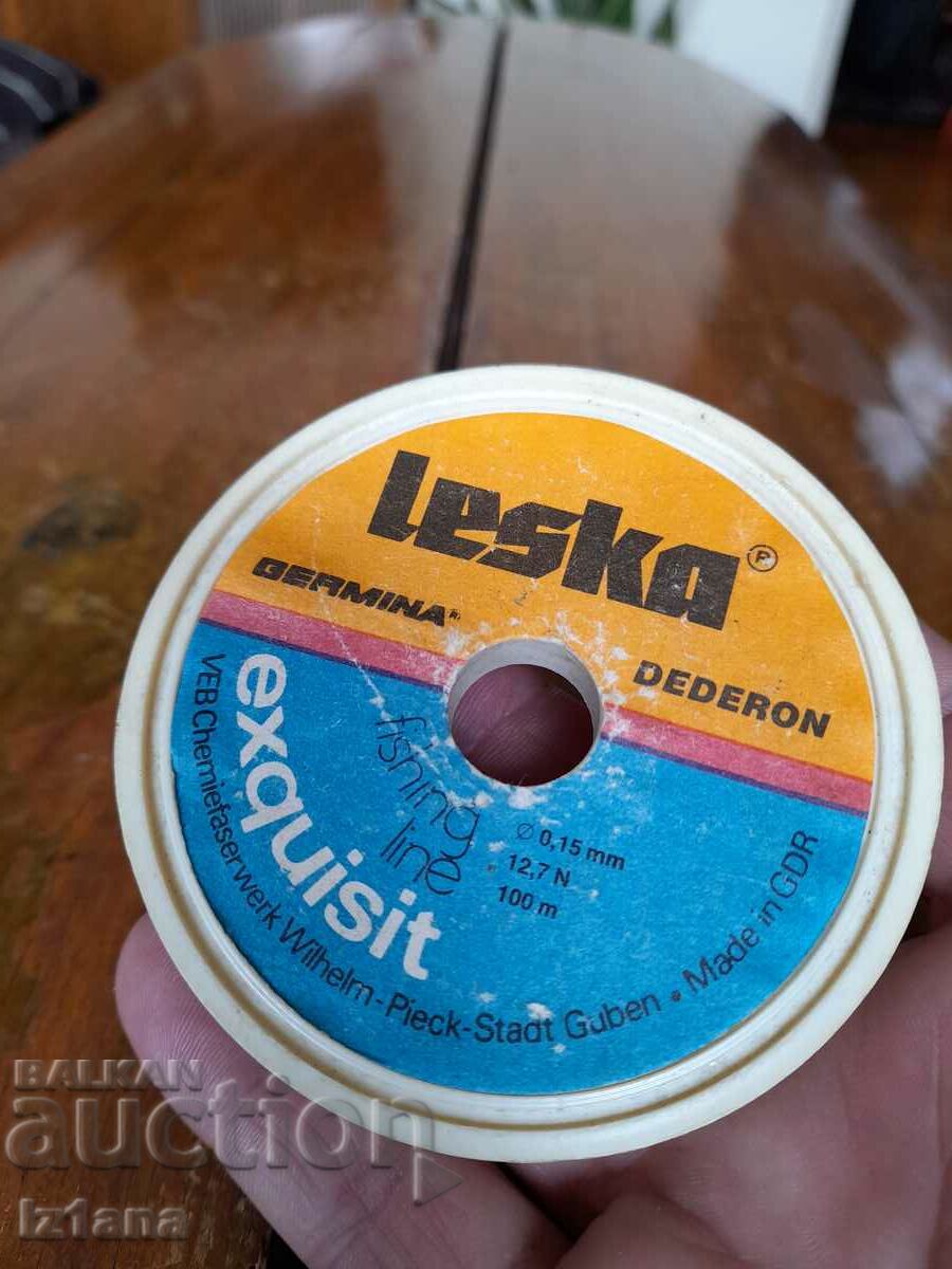 Germina Leska old fishing line with price 10.00 BGN | € 5.11 Germina Leska old fishing line with price 10.00 BGN | € 5.11