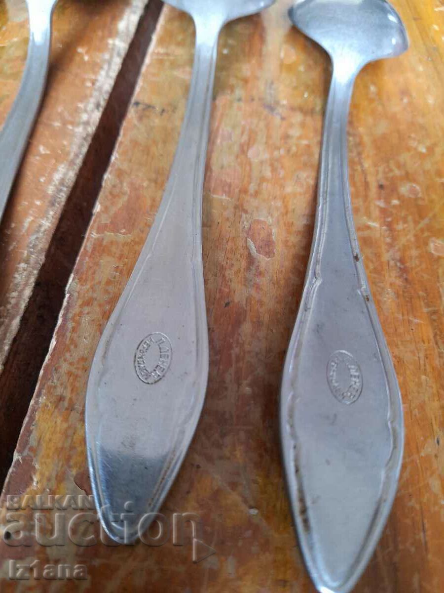 Old spoon, P. Denev spoons - 6