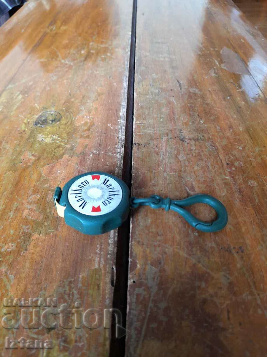 Old key ring, Marlboro meter