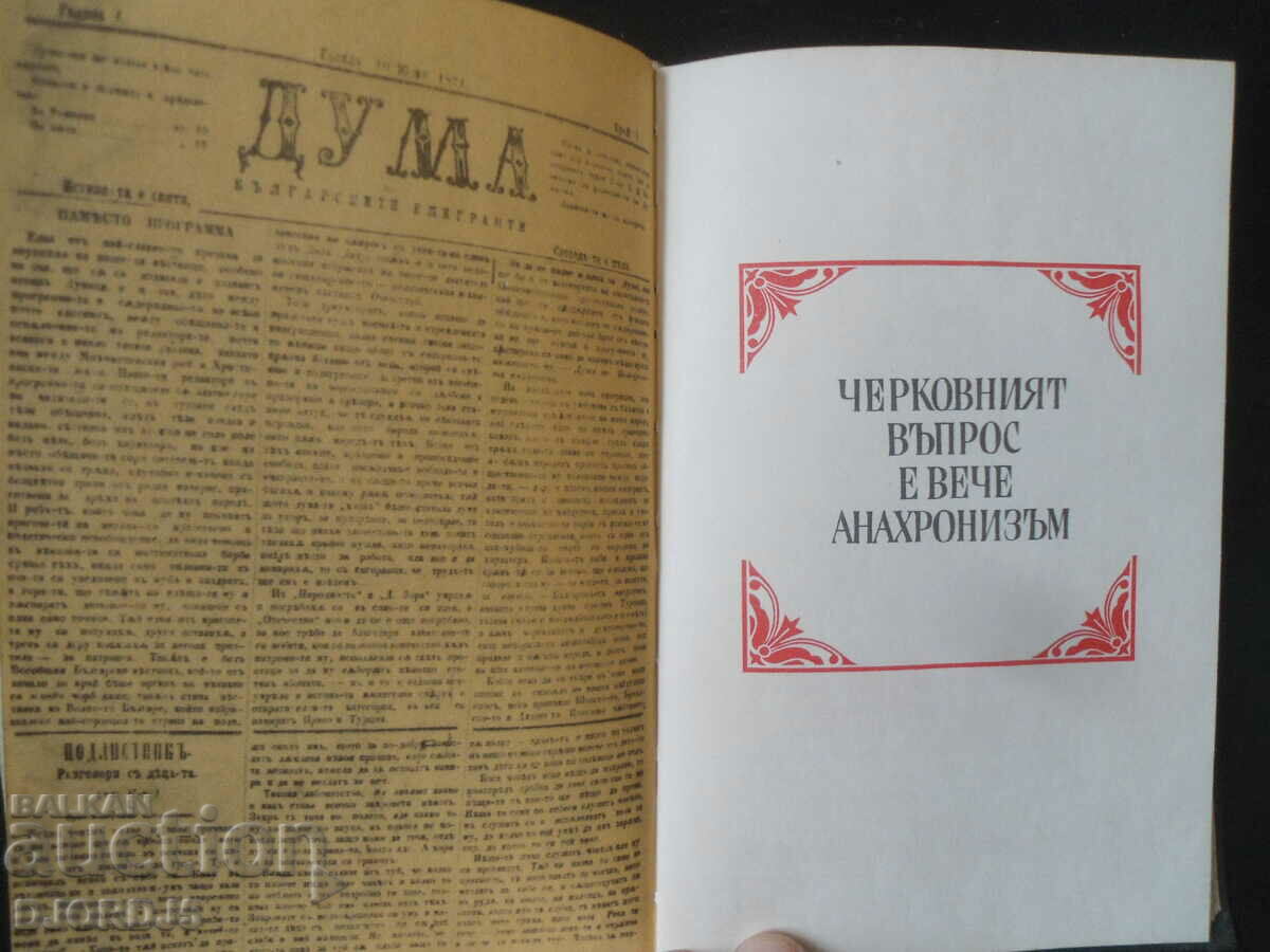 Delivery of Hristo Botev, Through his journalism and letters