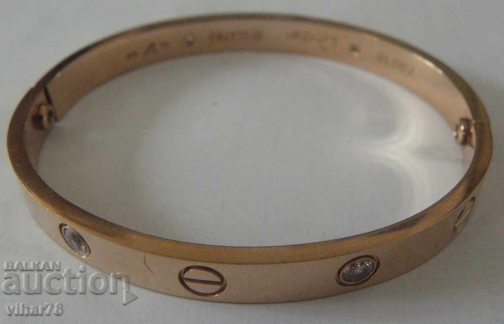 βραχιόλι επιχρυσωμένο με πέτρες-Cartier-Cartier - 7 βραχιόλι επιχρυσωμένο με πέτρες-Cartier-Cartier - 7