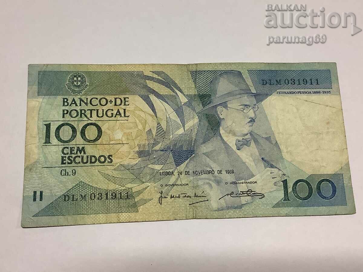 Portugalia 100 escudos 1988