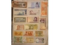 Banknotes from around the world