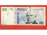 ARGENTINA ARGENTINA 50 Pesos SCRISOARE - G - numarul 200*