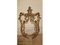 Massive baroque frame, element – Brass, 45cm, 1.360kg