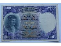 100 pesetas Spain 1931 / 100 pesetas 1931XF!