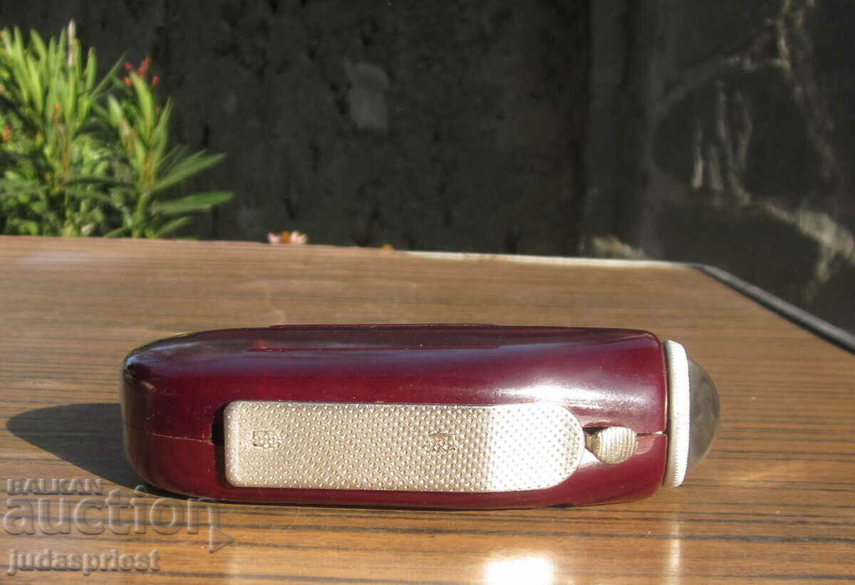 Γερμανικός στρατιωτικός μηχανικός φακός δυναμό βακελίτη του Β' Παγκοσμίου Πολέμου - 5