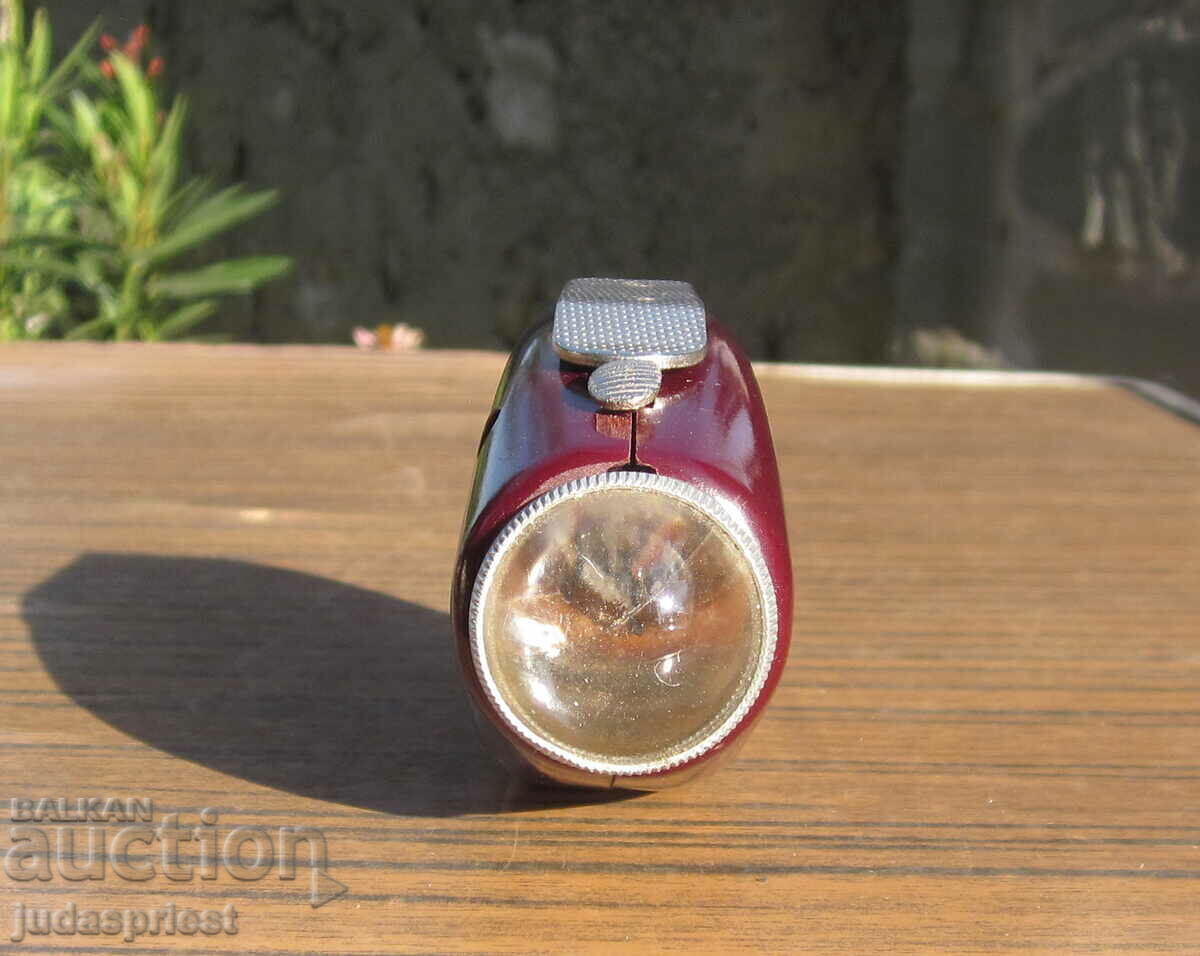 Γερμανικός στρατιωτικός μηχανικός φακός δυναμό βακελίτη του Β' Παγκοσμίου Πολέμου - 6