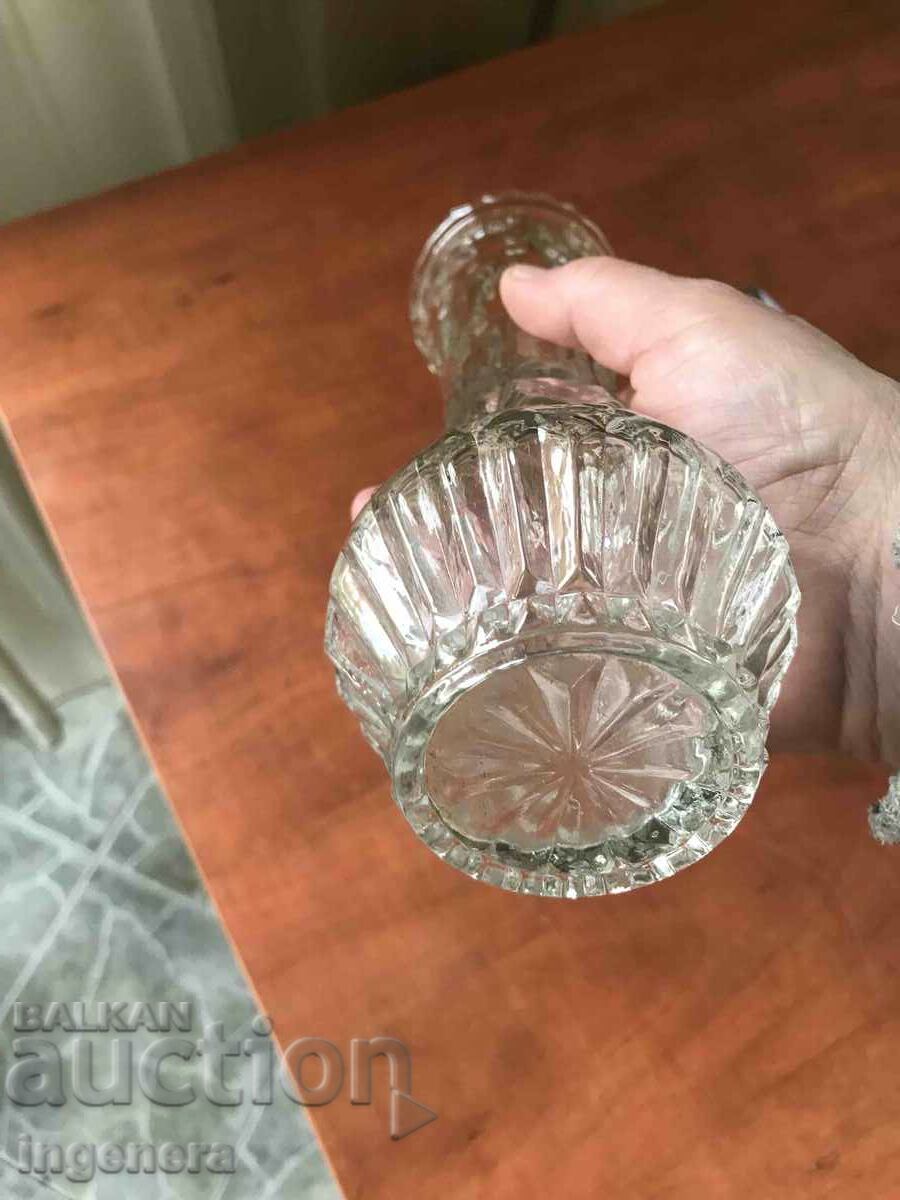 Delivery of VASE VASE GLASS RELIEF THICK OF SOCA Delivery of VASE VASE GLASS RELIEF THICK OF SOCA