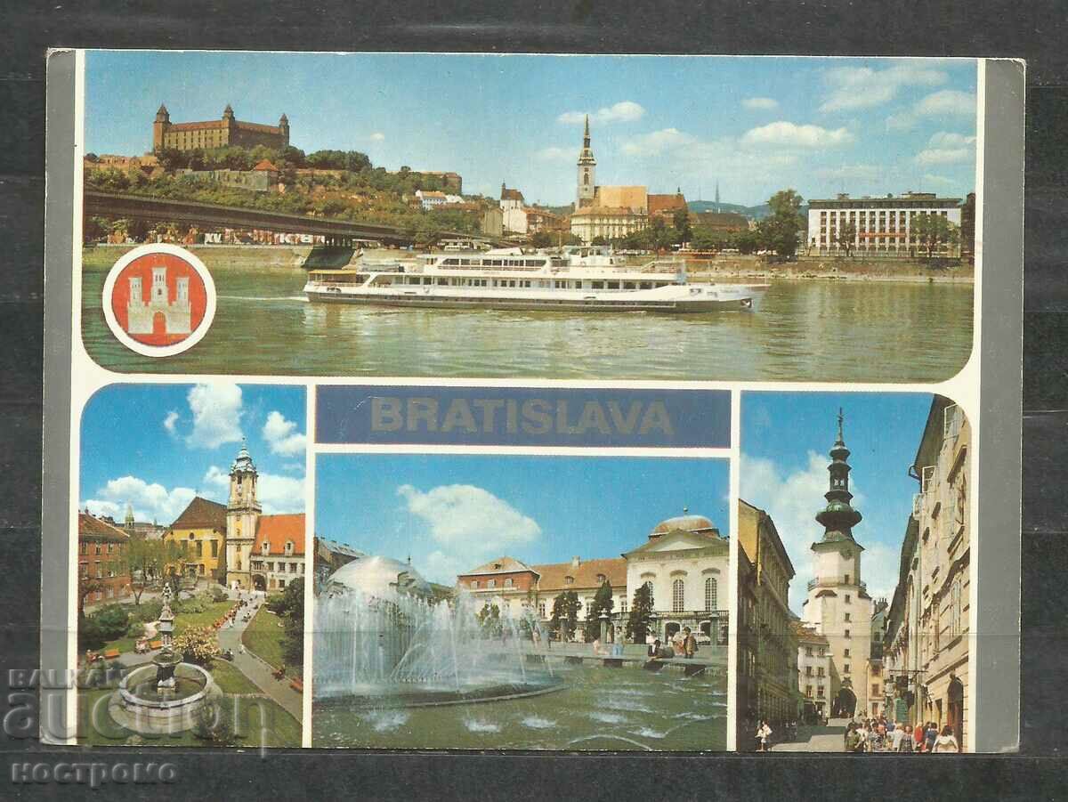 Bratislava - Carte poștală CSSR - A 3104