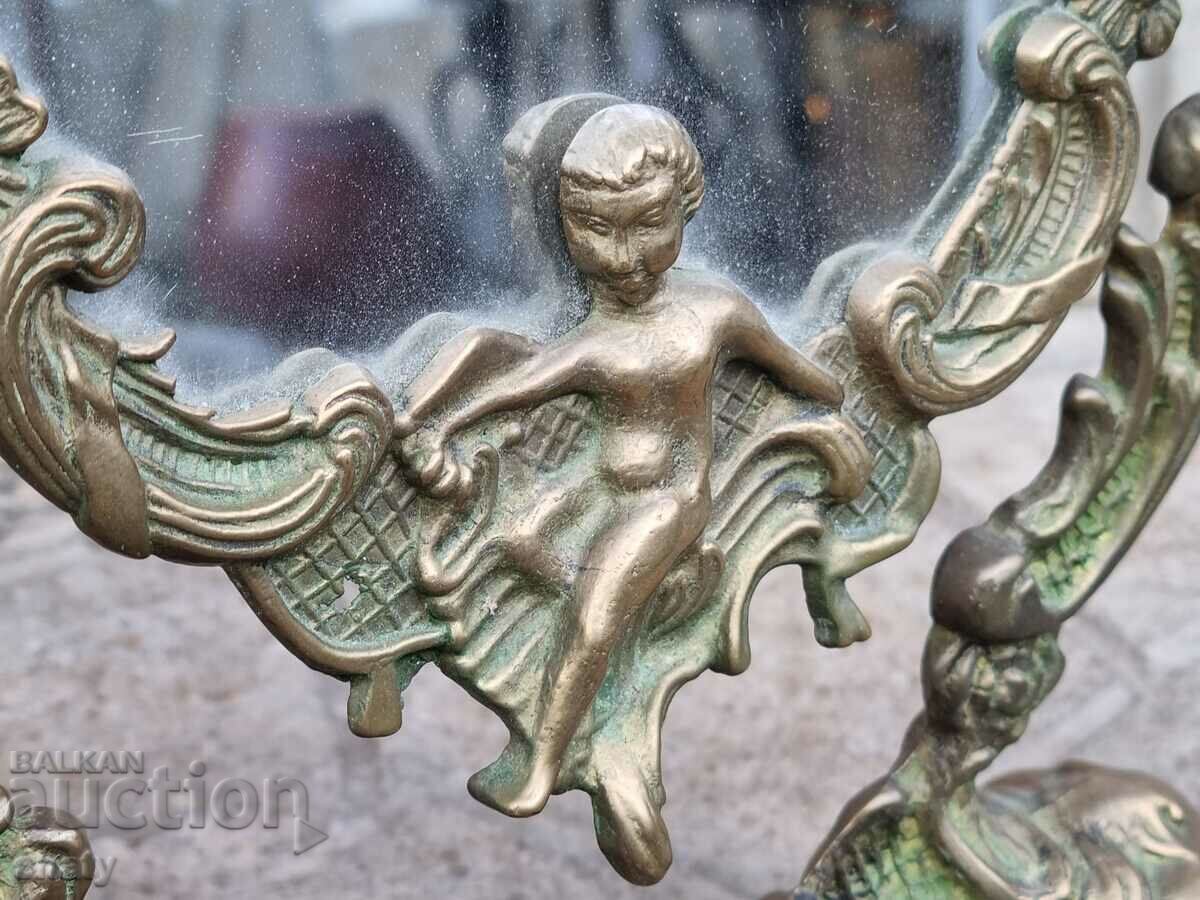 Old bronze mirror - 5 Old bronze mirror - 5