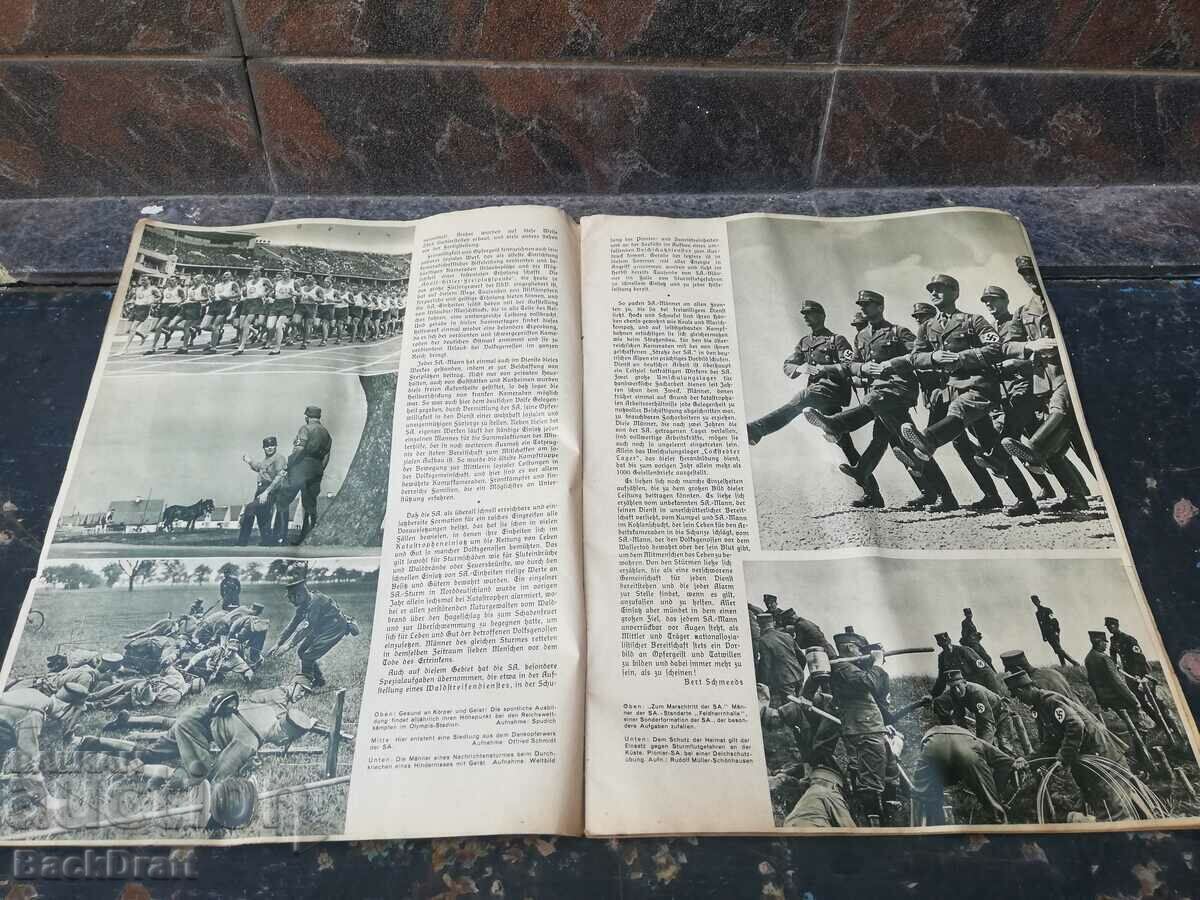 Auction German Magazine, Newspaper WWII Hitler Führer, Third Reich Auction German Magazine, Newspaper WWII Hitler Führer, Third Reich
