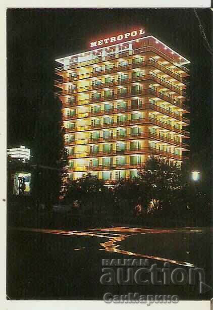 Card Bulgaria Varna Golden Sands Hotel "Metropol" 3*