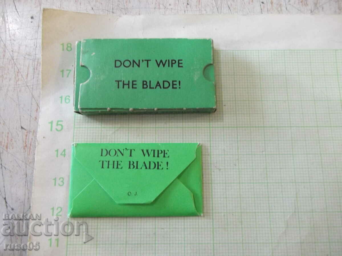 Auction Lot of 3 pcs. "SUPERNOVA" razor blades Auction Lot of 3 pcs. "SUPERNOVA" razor blades