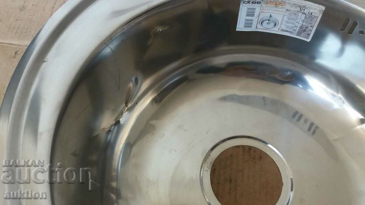 Delivery of SINK - STAINLESS STEEL