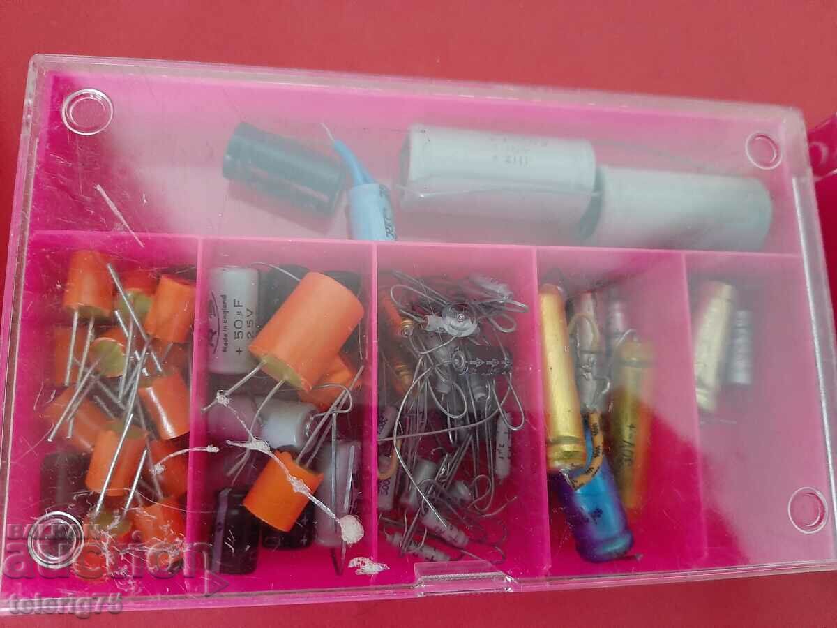 Collection Capacitors Different values and types-350-400 pcs - 6 Collection Capacitors Different values and types-350-400 pcs - 6