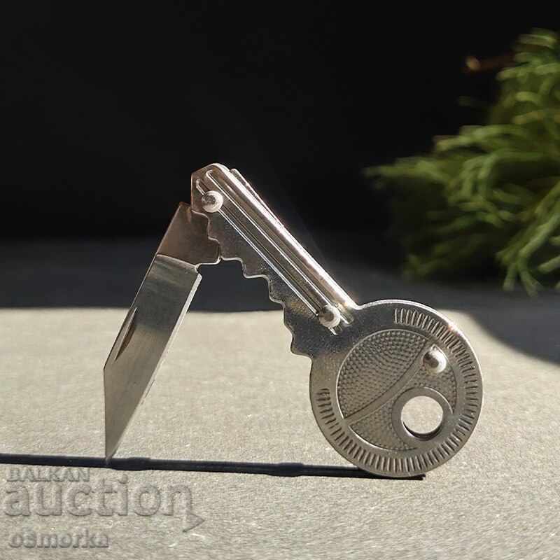 Knife key knife folding pocket for keychain new - 5