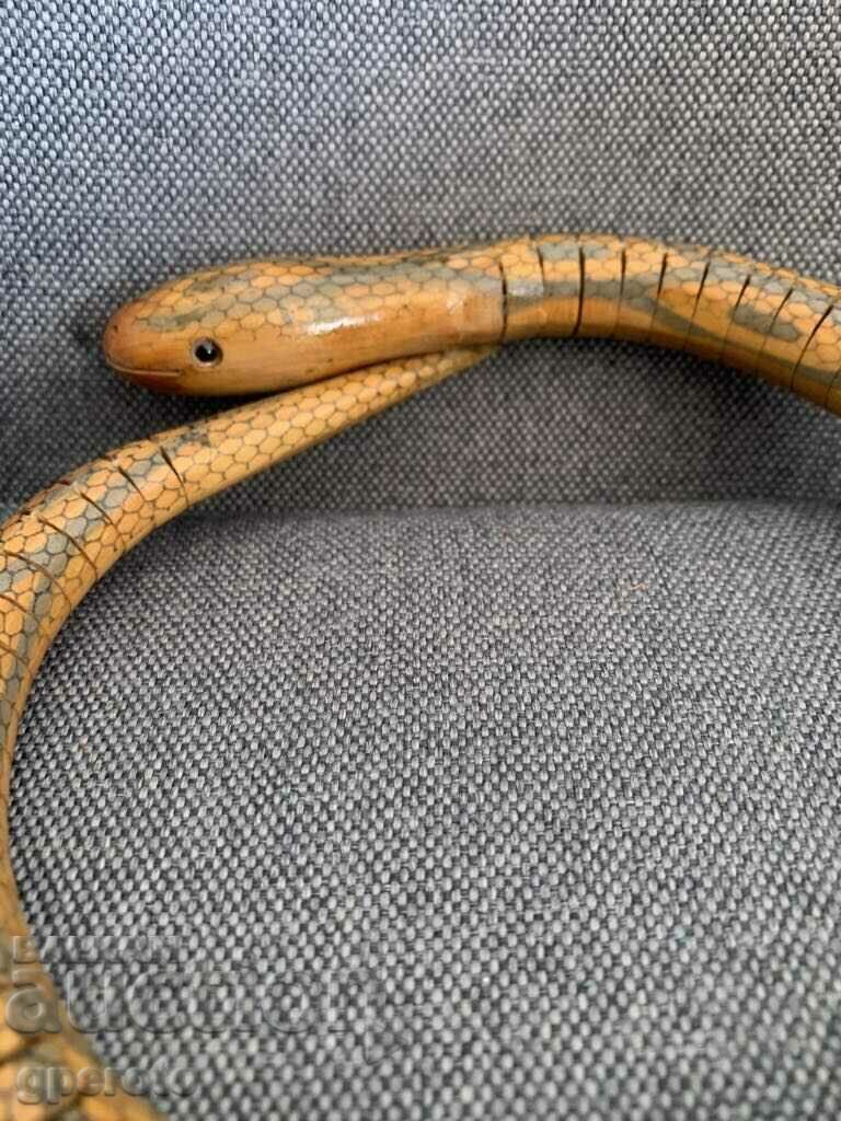 Interesting wooden pyrographed snake-1 with price € 5.00 | 9.78 BGN Interesting wooden pyrographed snake-1 with price € 5.00 | 9.78 BGN