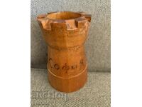 Caseta de creioane din lemn masiv - SBH-1