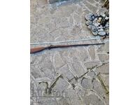 O pușcă veche. O muschetă