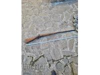 O pușcă veche. O muschetă