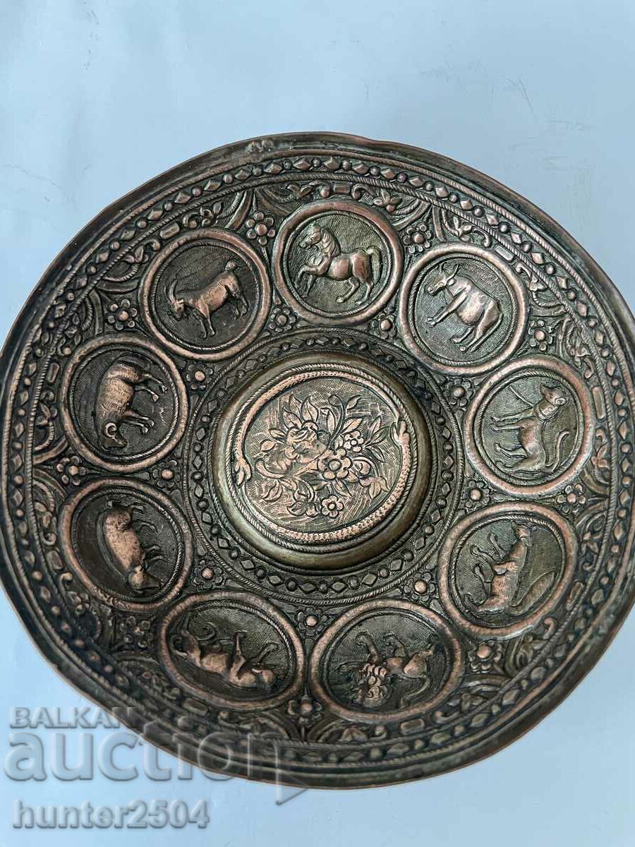 Bowl - 12/3 cm, copper with price 44.95 BGN | € 22.98 Bowl - 12/3 cm, copper with price 44.95 BGN | € 22.98