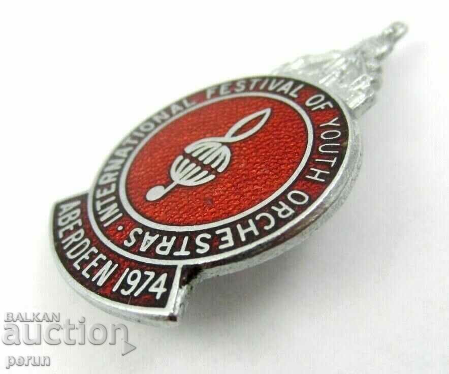 A rare sign - International Festival of Youth Orchestras - Aberdeen with price 11.00 BGN | € 5.62 A rare sign - International Festival of Youth Orchestras - Aberdeen with price 11.00 BGN | € 5.62