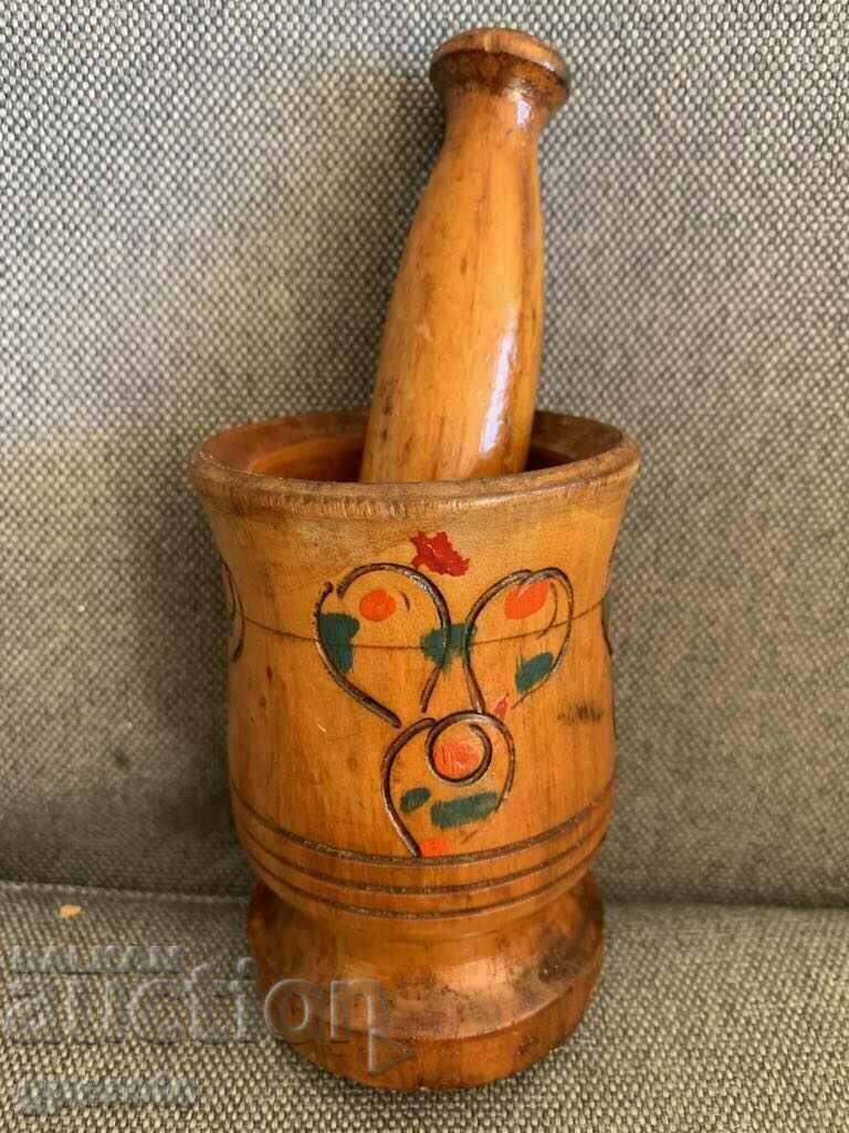 Old wooden mortar - 4 with price € 5.00 | 9.78 BGN