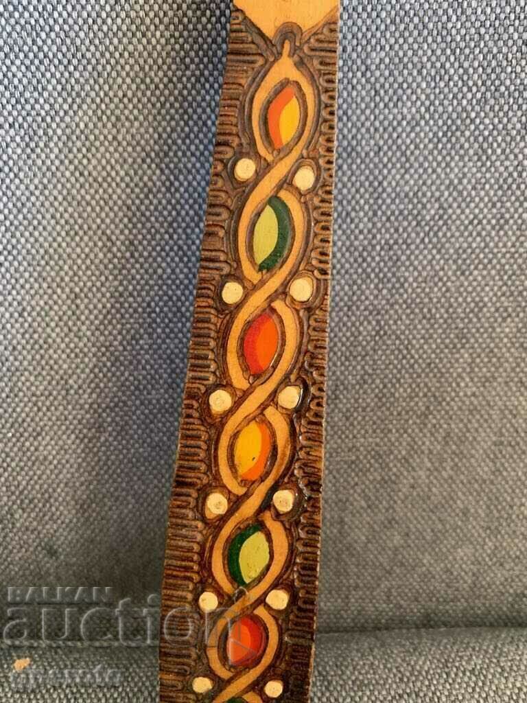 Δημοπρασία Όμορφο ξύλινο έθνικ βουλγαρικό πιρούνι Δημοπρασία Όμορφο ξύλινο έθνικ βουλγαρικό πιρούνι