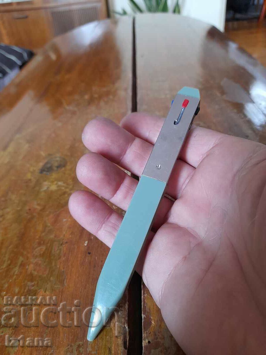 Old multicolored ballpoint pen, ballpoint pen, Futura pen with price 20.00 BGN | € 10.23 Old multicolored ballpoint pen, ballpoint pen, Futura pen with price 20.00 BGN | € 10.23