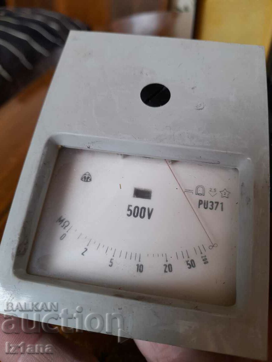 Old voltmeter PU371 with price 50.00 BGN | € 25.56