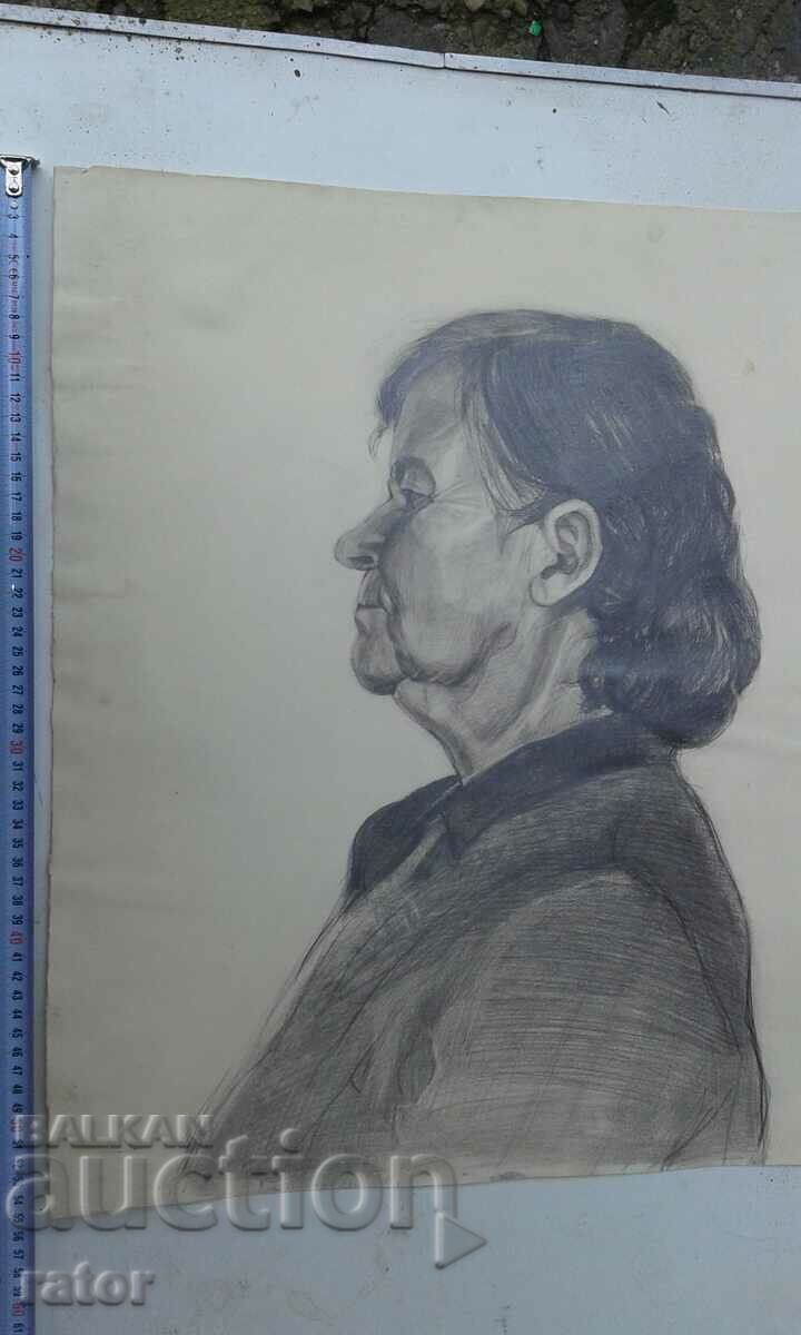 Auction Old large master pencil drawings 7 pieces. Drawing Auction Old large master pencil drawings 7 pieces. Drawing