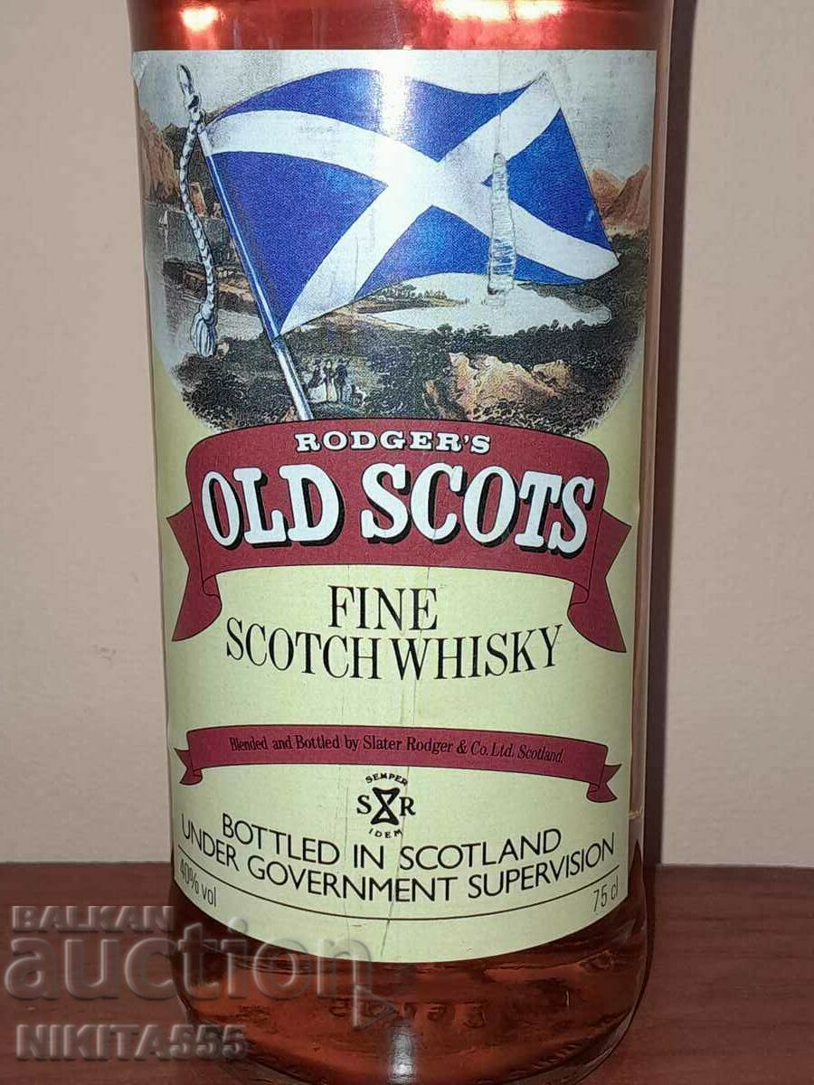 Rodger's Old Scots Collectible Scotch Whisky with price 100.00 BGN | € 51.13 Rodger's Old Scots Collectible Scotch Whisky with price 100.00 BGN | € 51.13