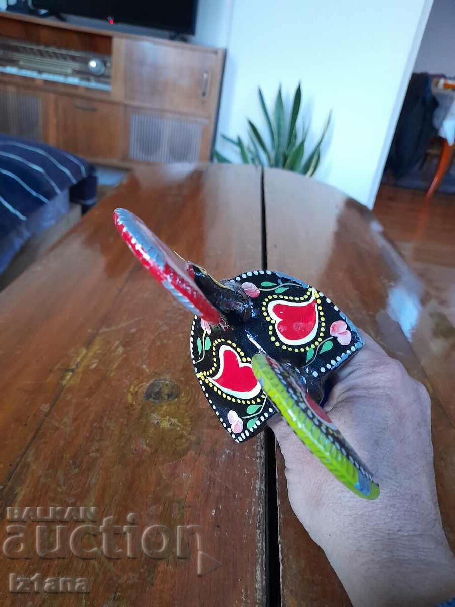 Old metal figurine Rooster, Rooster - 5 Old metal figurine Rooster, Rooster - 5