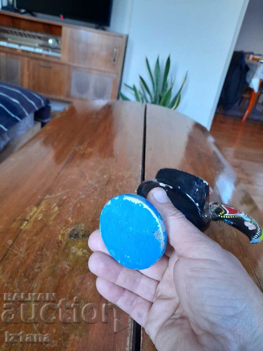 Old metal figurine Rooster, Rooster - 6 Old metal figurine Rooster, Rooster - 6